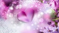 Light Purple Love Background Image