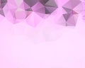 Light purple vector polygon abstract backdrop. Polygonal with gradient. Texture pattern for your backgrounds Royalty Free Stock Photo