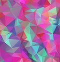 Light purple vector polygon abstract backdrop. Polygonal with gradient. Texture pattern for your backgrounds Royalty Free Stock Photo