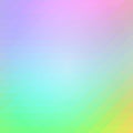 Light rainbow rows of triangles background, square