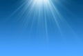 Light Rays Blue scene Royalty Free Stock Photo