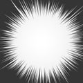 Light rays. Explosion vector illustration. Sun ray or star burst element Royalty Free Stock Photo