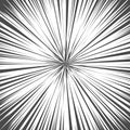 Light rays. Explosion vector illustration. Sun ray or star burst element Royalty Free Stock Photo