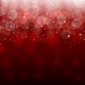 Light red holiday abstract background
