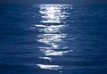 Light reflection on rippling water Royalty Free Stock Photo