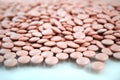 Rose round tablets Royalty Free Stock Photo