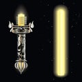 Light saber Royalty Free Stock Photo