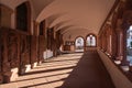 Light and shadow in the arcade