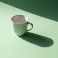 Between the light and shadow enhances the simplicity and eleg Royalty Free Stock Photo