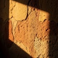 Light and shadow highlights the texture, adding depth and contrast to the Royalty Free Stock Photo