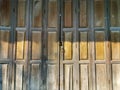 Hinged door old. Royalty Free Stock Photo