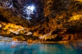 Cave and Basin Historic Site in Banff National Park, Canada Royalty Free Stock Photo