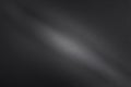 Light shining through on black dirt metal wall in dark room, abstract texture background Royalty Free Stock Photo