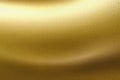 Light shining on gold wave metallic board, abstract texture background Royalty Free Stock Photo