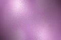 Light shining on rough purple metal wall texture, abstract background Royalty Free Stock Photo