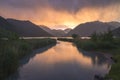 Light Show at Achensee