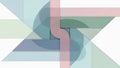 Overlapping Geometric Shapes with Pastel Colors and Transparency Effect Keywords: abstract, geometric, shapes Royalty Free Stock Photo