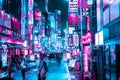 Cyberpunk in Reality Tokyo Street Japan
