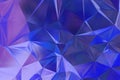 Light sky blue and purple abstract hexagon polygonal mosaic luxury dark blue design hexagon Royalty Free Stock Photo