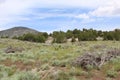 Sage Mountain light sky clouds z1 Royalty Free Stock Photo