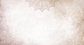 Light soft cream, earthy textured watercolor background with mandalas