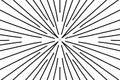 Light speed depiction, acceleration lines, converging black lines