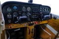 Light sport airplane instrument panel Royalty Free Stock Photo