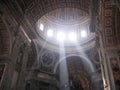 Light through St. Peter's