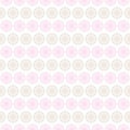 Light summer seamless pattern. Fond pink, white