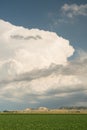 Dramatic Sky Storm Cloud Formation At Dusk Sunset Royalty Free Stock Photo