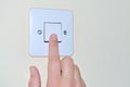 Light switch Royalty Free Stock Photo