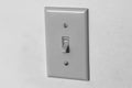Light switch in the Off position Royalty Free Stock Photo