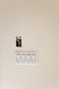 Light Switches in New Construction Royalty Free Stock Photo