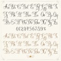 Light tattoo typeface