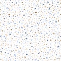 Light Terrazzo Stone Texture Seamless Pattern Background Royalty Free Stock Photo