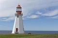 The light tower at Point Riche Royalty Free Stock Photo