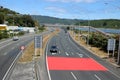 Light traffic on state highway 1, New Zealand