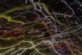 LIght trails abstract. Royalty Free Stock Photo
