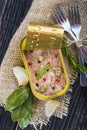 Light tuna in olive oil canned Royalty Free Stock Photo