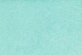 Light turquoise matt suede fabric closeup. Velvet texture of felt Royalty Free Stock Photo