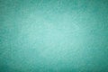 Light turquoise matt suede fabric closeup. Velvet texture of felt Royalty Free Stock Photo