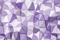 Ultra violet polygonal abstract background. Low poly crystal pattern. Design with triangle shapes. Royalty Free Stock Photo