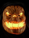 Light-Up Flame Fiend Face Mask Royalty Free Stock Photo