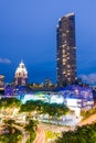 Light up of ION Orchard, Singapore Royalty Free Stock Photo