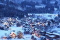 Light up of Shirakawago