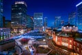 Light-up of Tokyo Station,night view