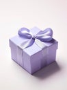 Light violet gift box.