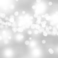 Light winter abstract bokeh background