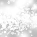 Light winter abstract bokeh background