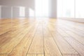 Light wooden floor closeup